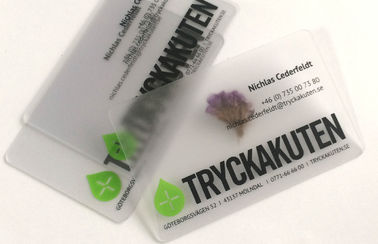 ПВК визитных карточек металла близости РФИД покрашенный членским билетом материальный