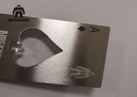 Визитная карточка консервооткрывателя пивной бутылки металла, консервооткрыватель бутылки карты покера выдвиженческий