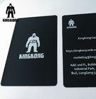 Профессиональный плоский штейновый черный кремний Гоодфелинг визитных карточек металла особенный