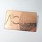Покрытый розовый членский билет металла золота с визитными карточками логотипа/металла Таможни Компании
