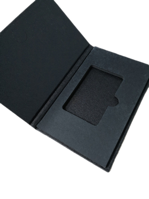Роскошная изготовленная на заказ подарочная коробка кредитной карточки карты Vip дела упаковывая