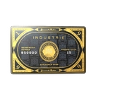 Латунный лазер членского билета металла золота гравирует толщину черноты 0.8mm Matt