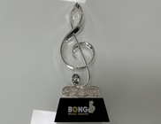 Лазер логотипа печати серебряного трофея золотой медали металла сувенира изготовленный на заказ гравирует текст
