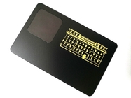 Штейновая черная частота визитной карточки НФК металла Мифаре 13.56мхз