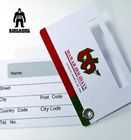 Персонализированная офсетная печать визитных карточек ПВК, поставка авиакомпаний бирки имени багажа перемещения