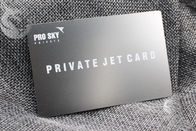 Выгравированные визитные карточки металлической печати алюминиевые, элегантная карта посещения металла