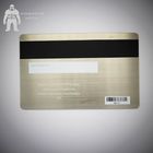 Беспоке почищенные щеткой визитные карточки металла, сталь визитных карточек 304 печати серебра металлическая