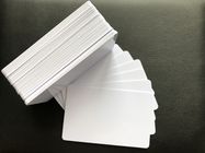 Визитные карточки Репринтабле ПВК белизны розницы КР80 пустые лоснистые 85.5мм*54мм