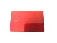 Красный членский билет металла 1.2mm с отделкой щетки обломока