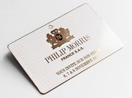 Изготовленные на заказ красочные напечатанные визитные карточки меди металла CR80