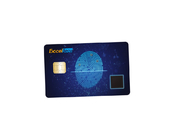 Кредитная карточка доступа биометрии карты отпечатка пальцев высокого уровня безопасности умная