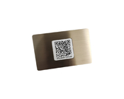 Ntag213/215/216 карта металла Nfc RFID подгоняла черный серебр