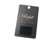 Уникальные штейновые черные визитные карточки CR80 металла с лоснистым ультрафиолетовым печатая логотипом