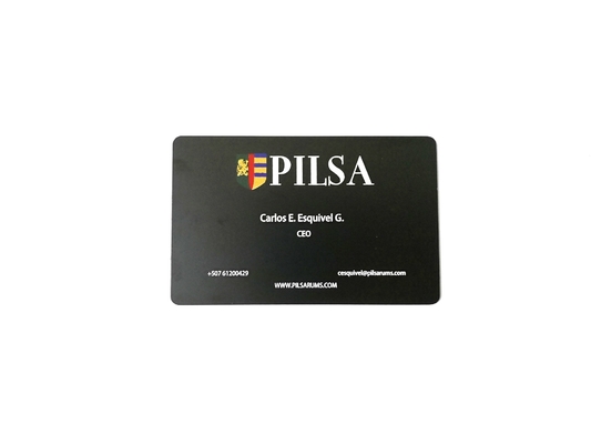 Визитная карточка металла штейновых черных металла нержавеющей стали роскошная визитная карточка