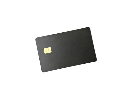 Логотип OEM кредитной карты металла CR80 IC NFC RFID матовый черный